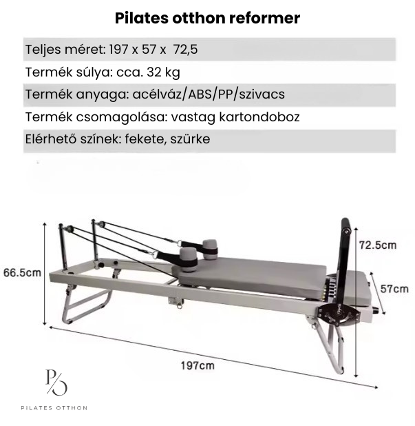 Pilates Otthon PRO reformer